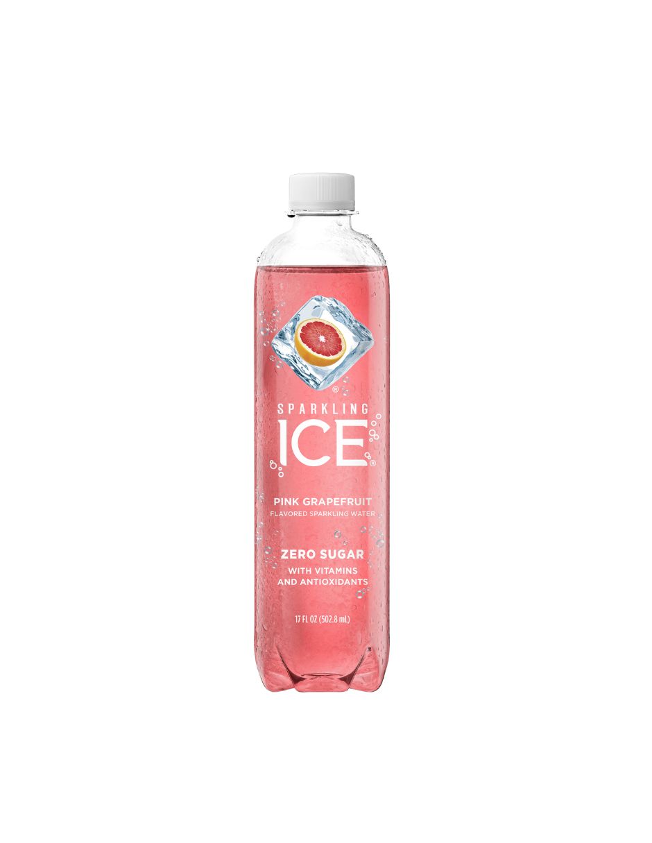 Sparkling Ice Agua con gas con sabor natural, sin azúcar 502ml