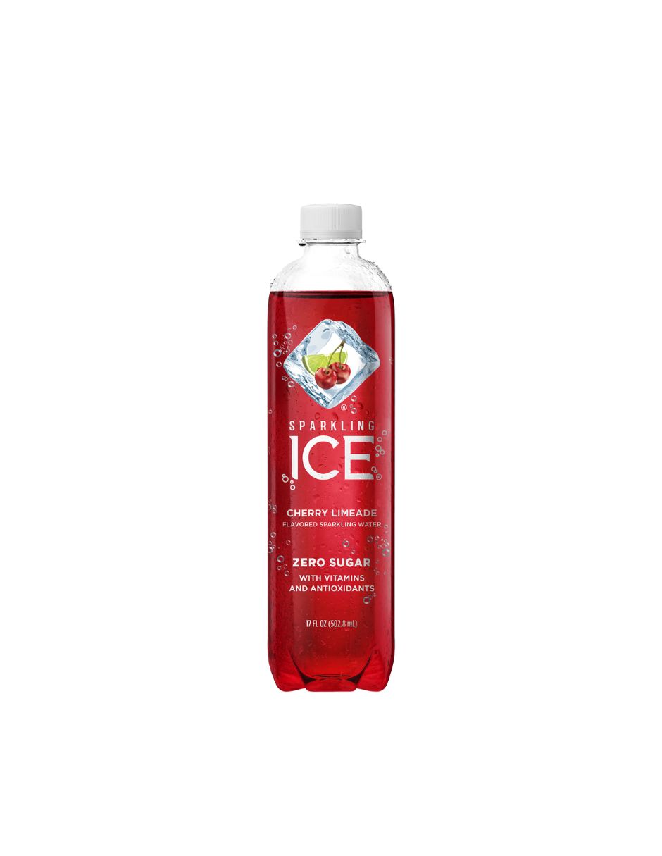 Sparkling Ice Agua con gas con sabor natural, sin azúcar 502ml