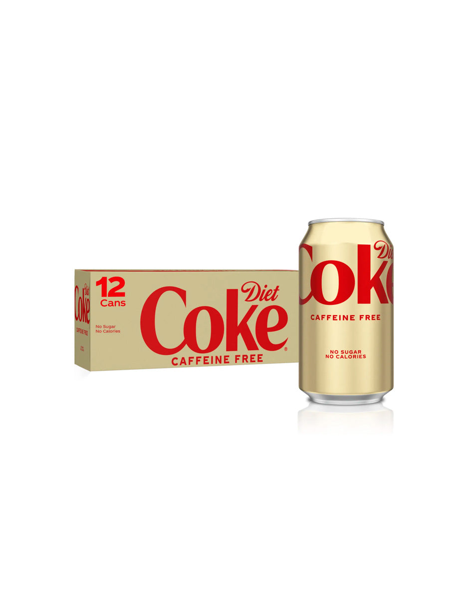 Refresco Coca Cola Diet sin Cafeína 12 Pack 355ml