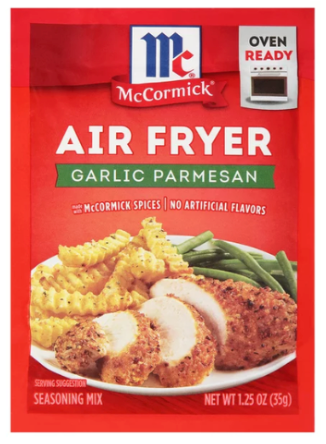 Sazonadores McCormick para air fryer 35gr (variedad)