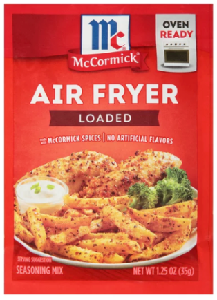 Sazonadores McCormick para air fryer 35gr (variedad)