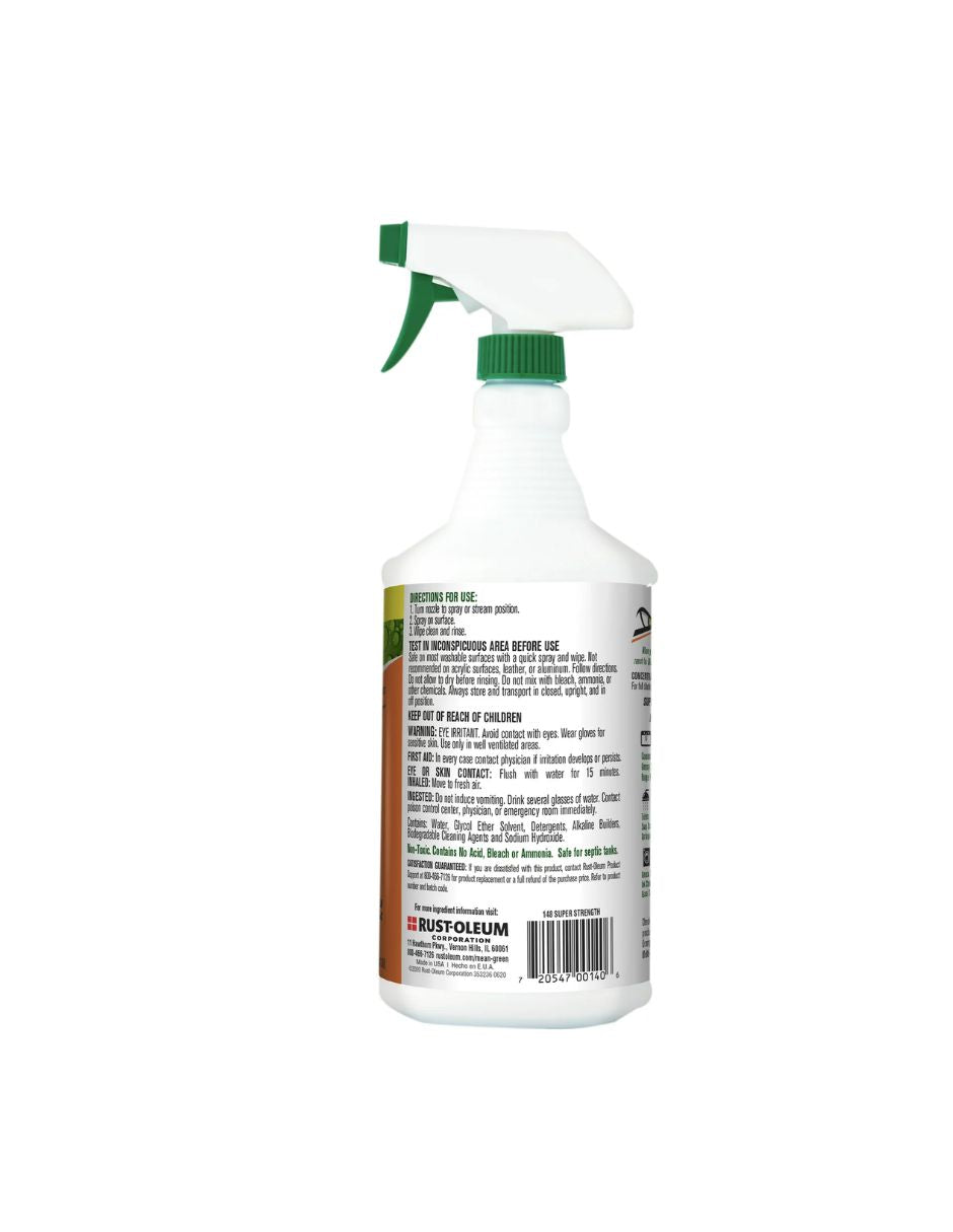 Limpiador y desengrasante Mean Green Super Strength 1.18 Lt