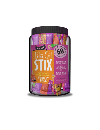 Golosinas Lamibles Tiki Cat Stix 50 Unidades