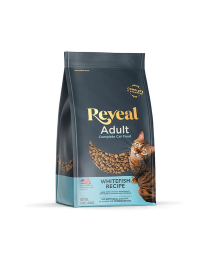 Alimento Seco Gato Reveal Pescado Blanco 1.36 kg