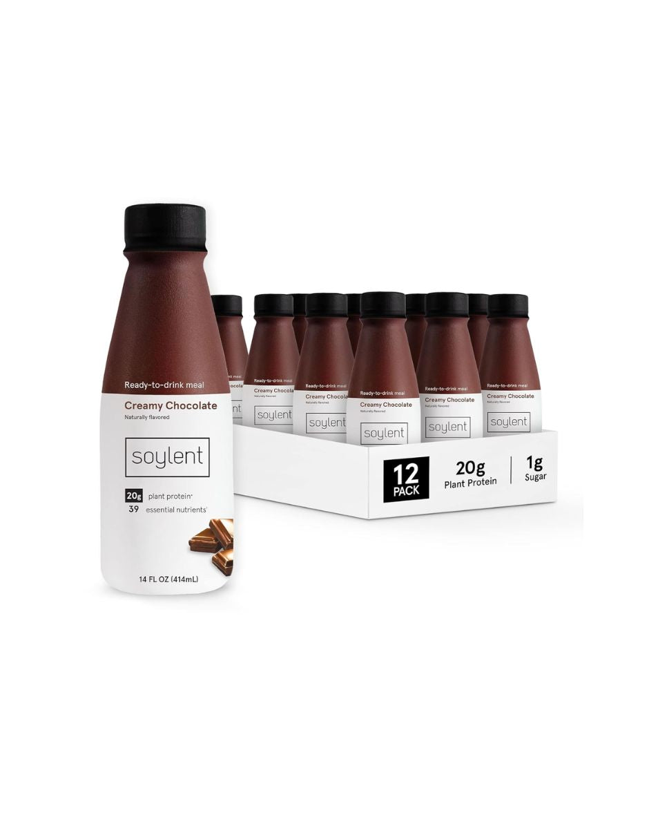 Batido Vegano Soylent Chocolate Cremoso 12 Pack 414 ml