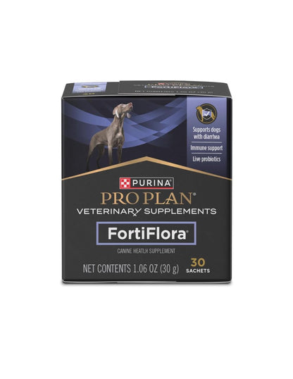 Probióticos Digestivos Purina Pro Plan para Perros FortiFlora 30 Sobres