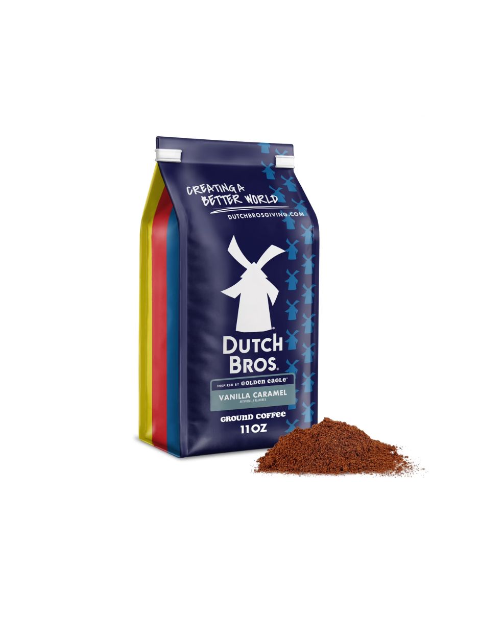 Café Molido Dutch Bros Vainilla y Caramelo Golden Eagle 311 g