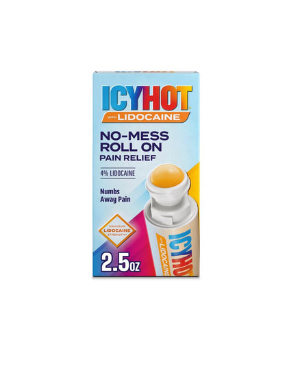 Icy Hot Lidocaine Crema para aliviar el dolor 73ml