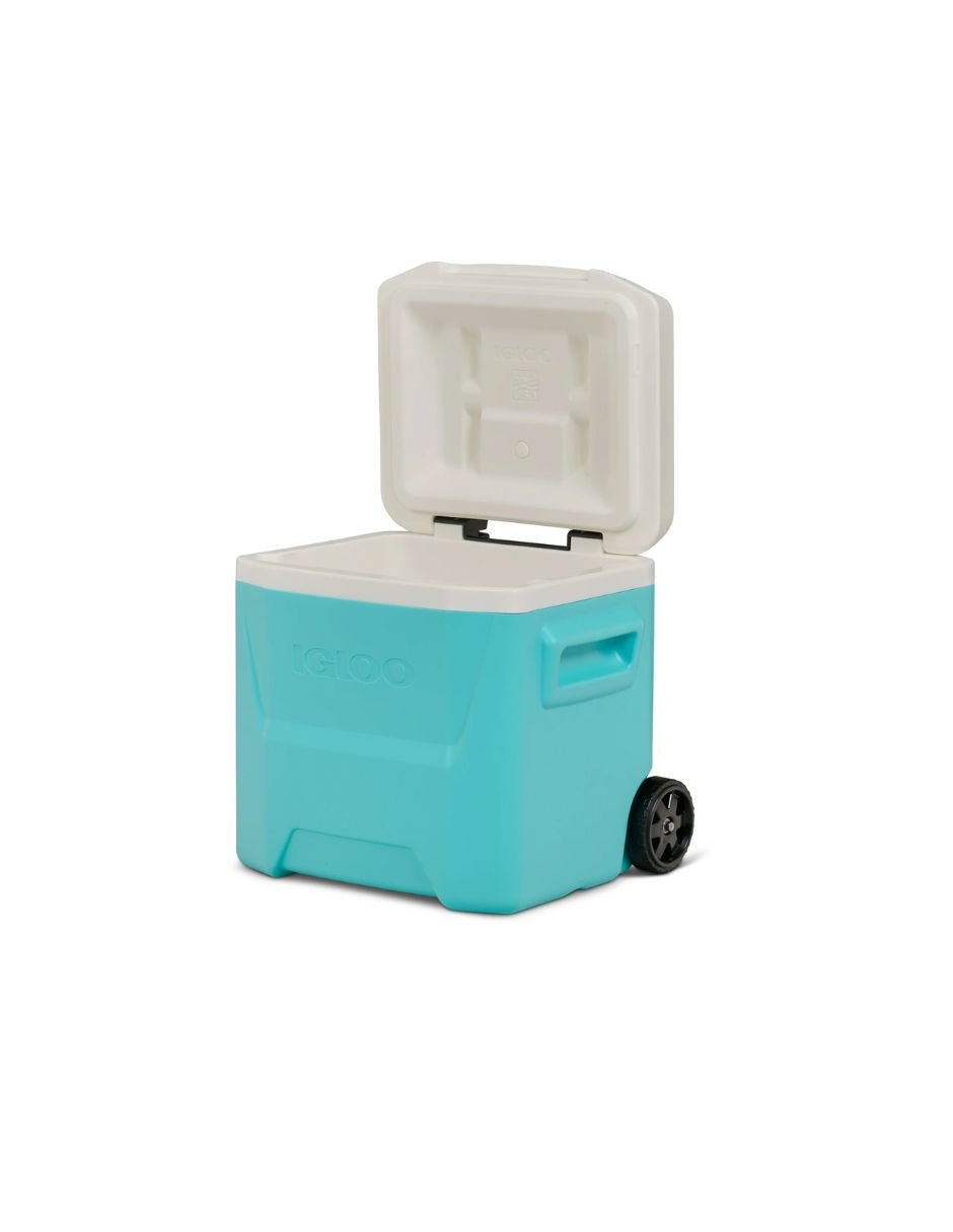 Hielera con Ruedas Igloo Laguna Portátil 24 Latas 15 L Azul Aqua