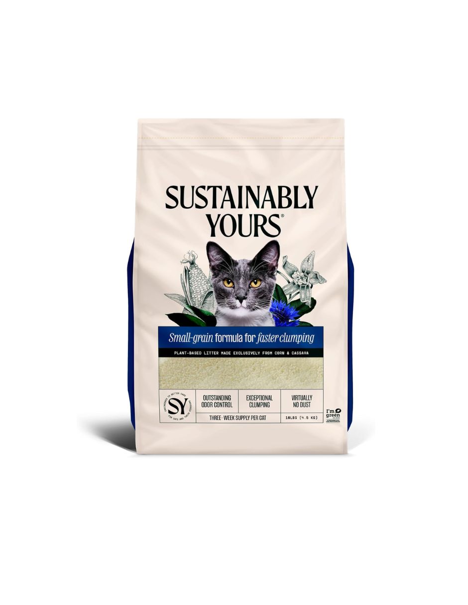 Arena para Gato Sustainably Yours Grano Fino 4.5 kg