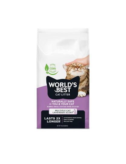Arena para Gato World's Best Cat Litter Lavanda 6.8 kg