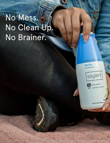 Bebida Proteica Soylent Vainilla Sustituto de Comida 414 ml 12 pack