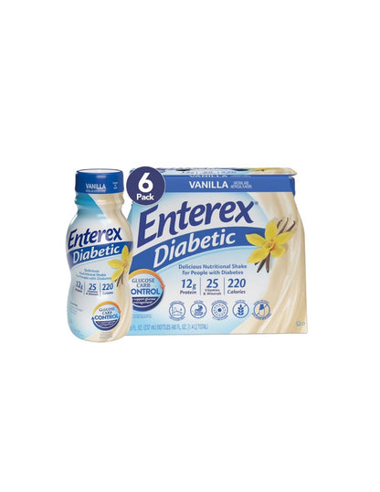 Bebida Nutricional Enterex Control Carbohidratos Vainilla 237 ml 6 pack