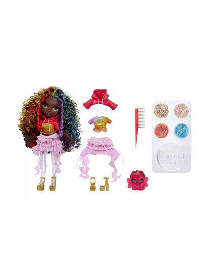Muñeca Rainbow High Iris con Slime Arcoíris 28 cm