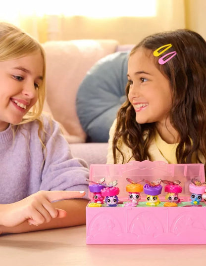 Muñecos Hatchimals Bloomables Set Fiesta 6 Figuras