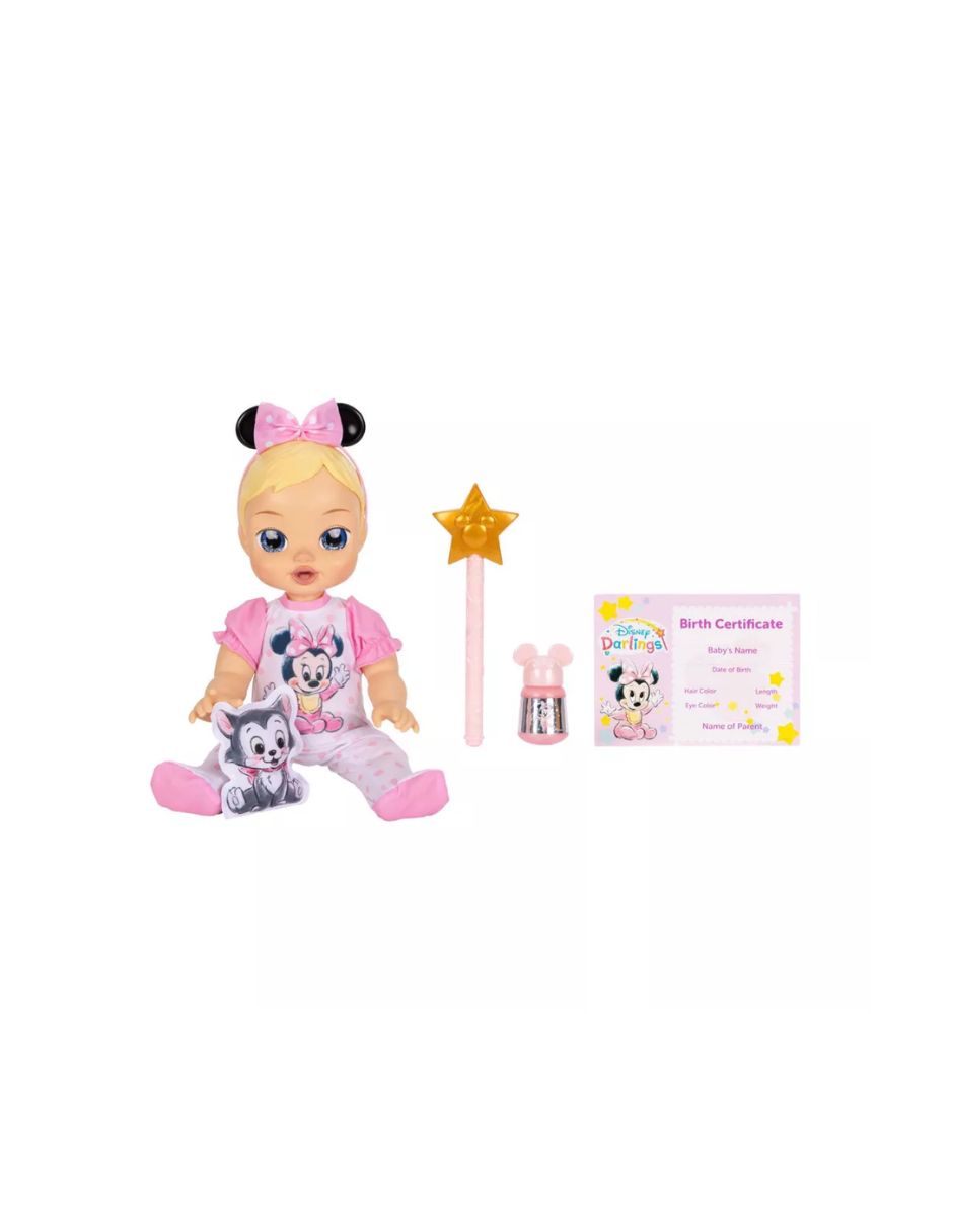 Muñeca Disney Darlings Minnie Interactiva 33 cm