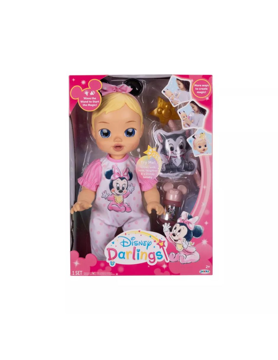 Muñeca Disney Darlings Minnie Interactiva 33 cm