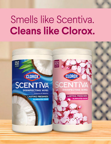Toallitas Desinfectantes Clorox Scentiva 2x75 Piezas