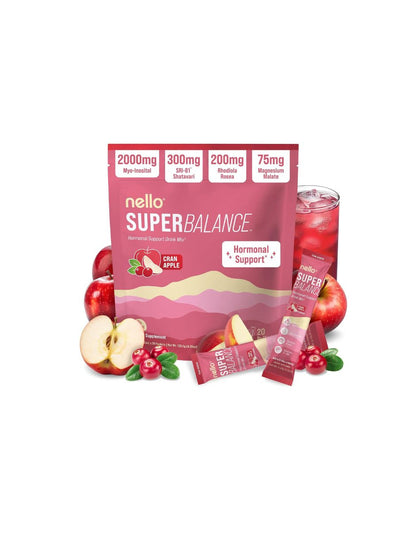 Bebida en Polvo Nello Superbalance Manzana Cran 20 Sobres