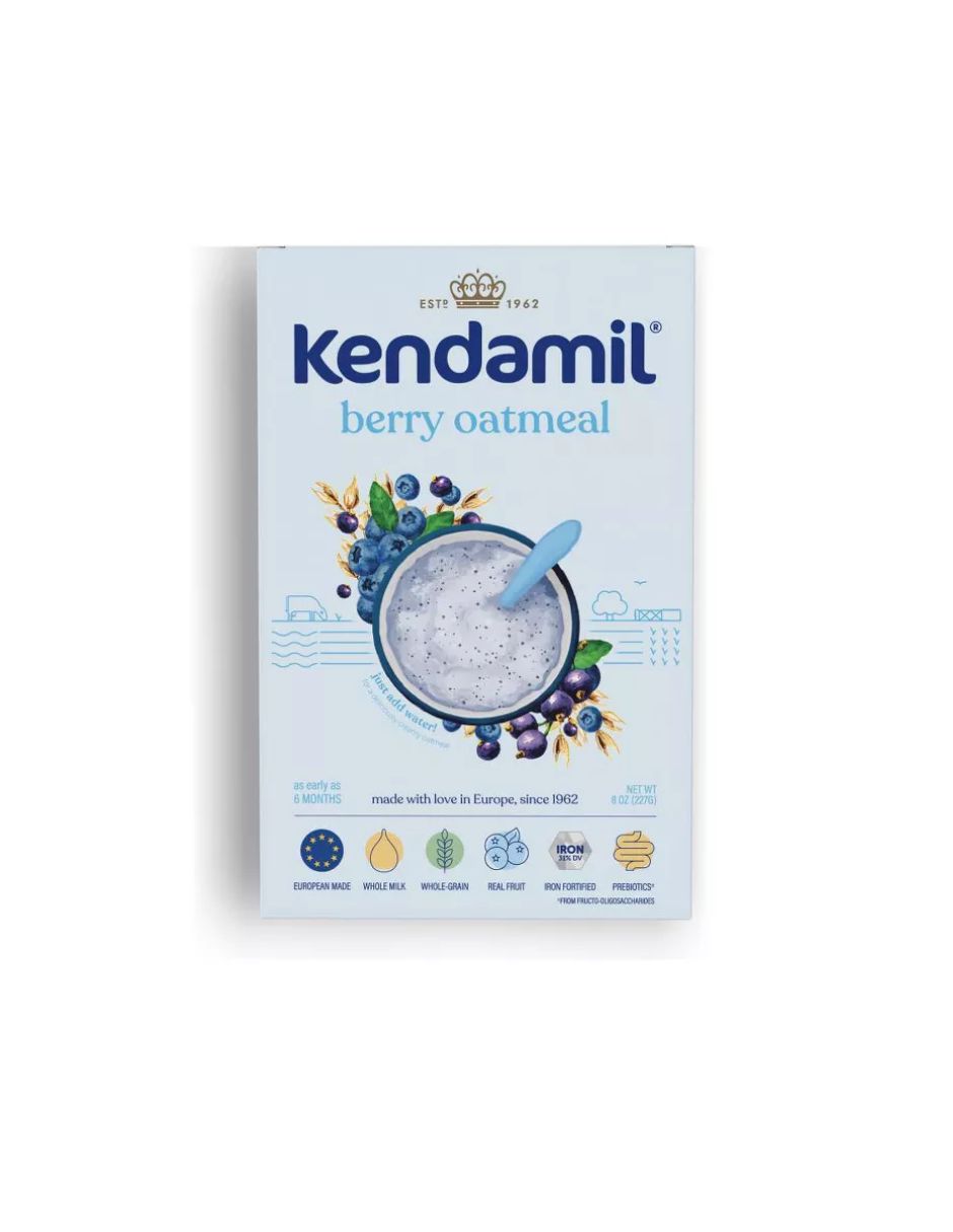 Cereal Infantil Avena Frutos Rojos Kendamil 227 g