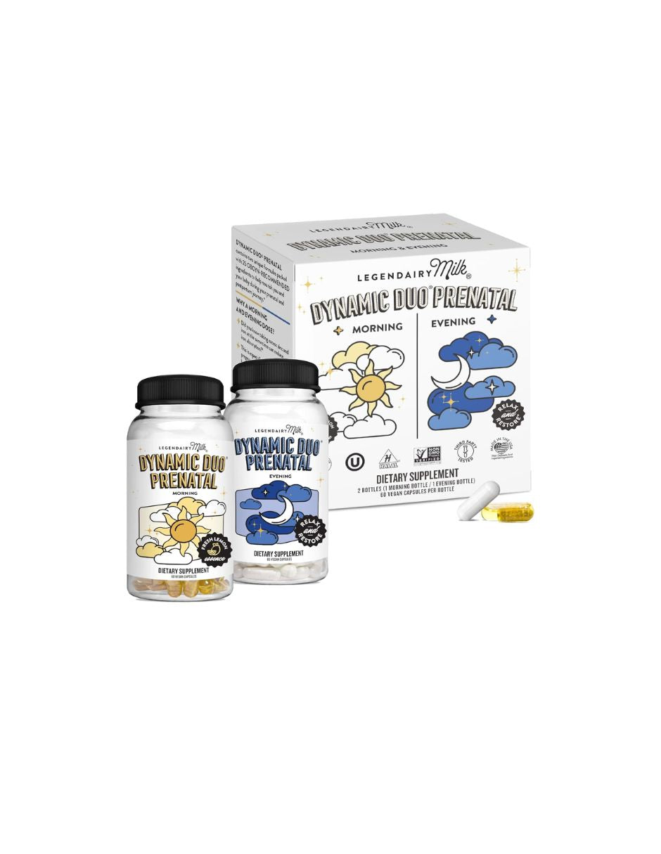 Vitaminas Prenatales Legendairy Milk DHA 30 Días