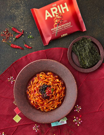 Fideos Coreanos ARIH Algas Picantes Coreanas 4 Pack