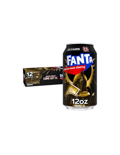 Refresco Fanta Cereza Agria Edición Limitada 12 latas de 355 ml