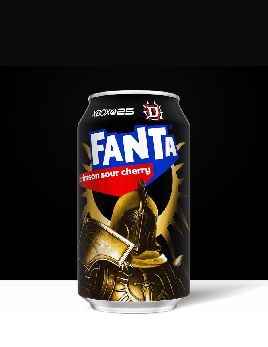 Refresco Fanta Cereza Agria Edición Limitada 12 latas de 355 ml
