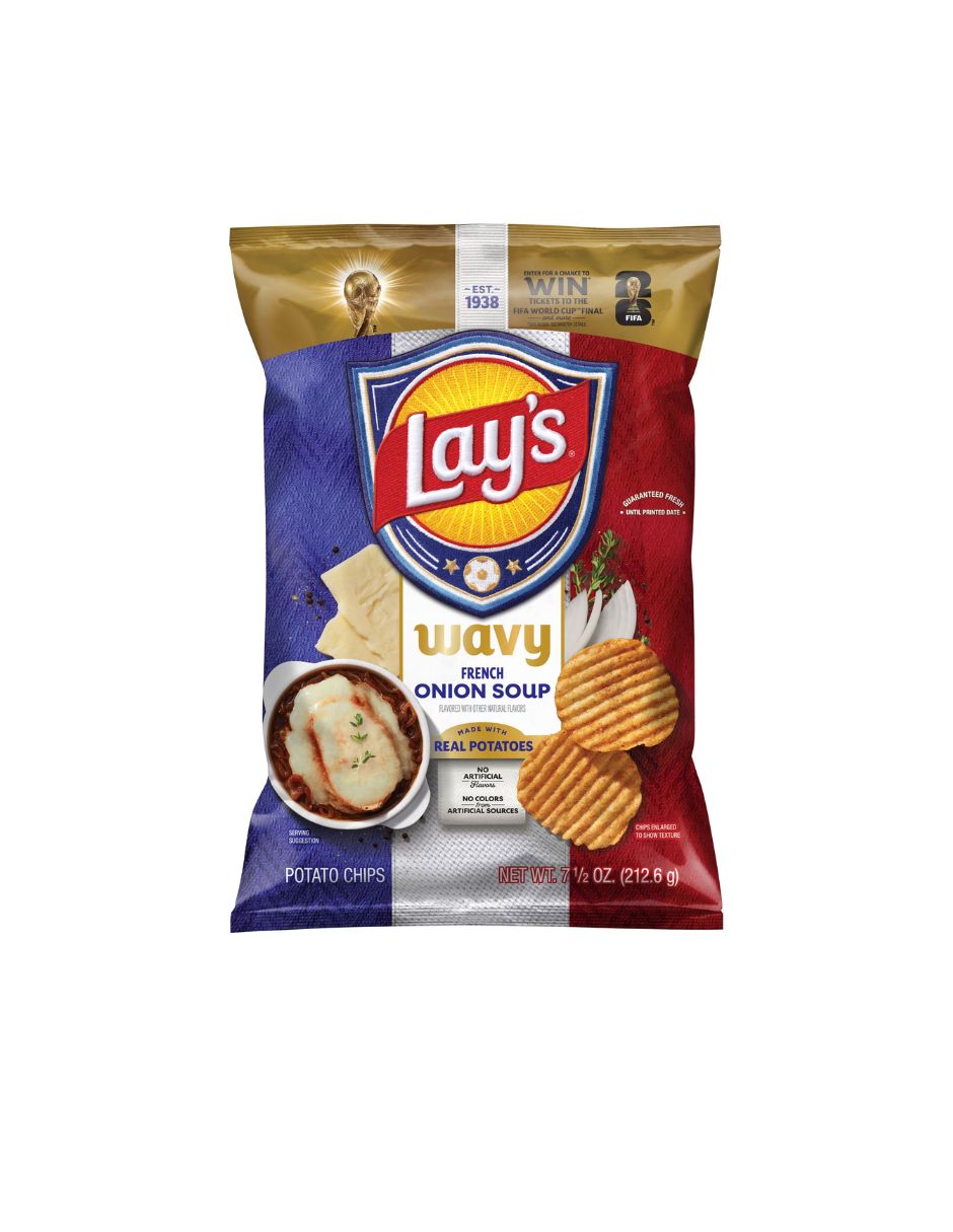 Papas Onduladas Lay’s Cebolla Francesa Edición Limitada 212 g