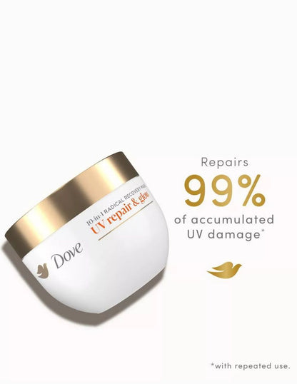 Mascarilla Dove UV Repair Glow 10 en 1 260 g