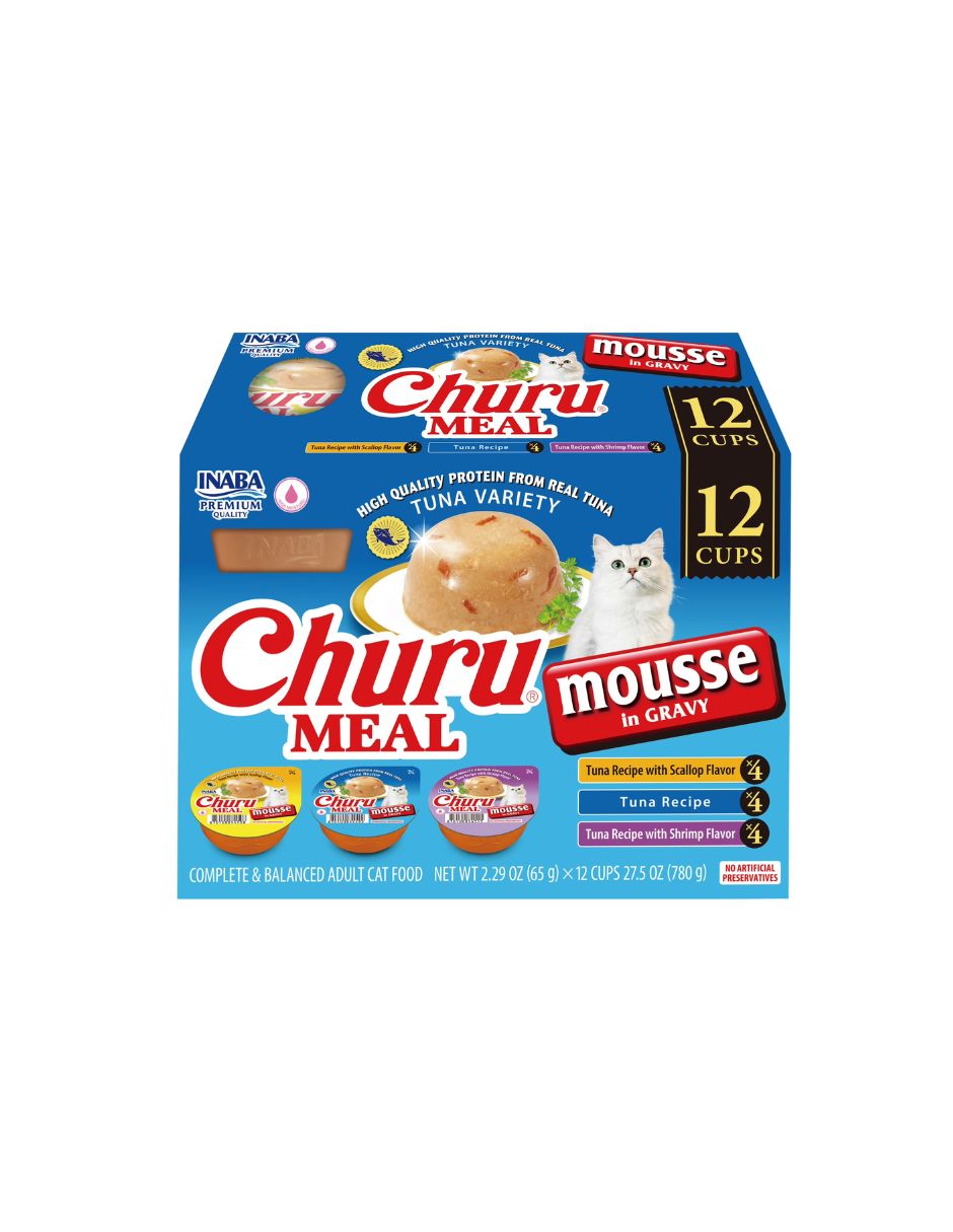 Comida Húmeda INABA Churu Gato 12 pack