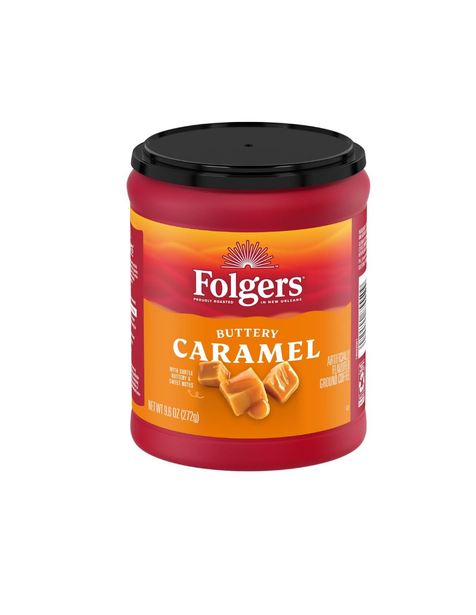 Café Molido Folgers Caramelo Mantequilla 272 g