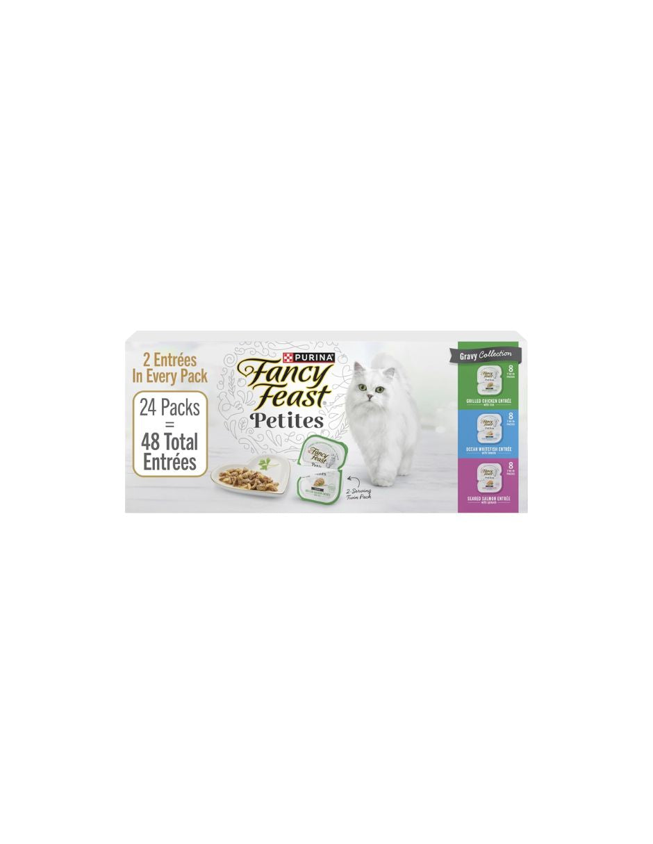 Comida Húmeda Fancy Feast Petites 48 Porciones
