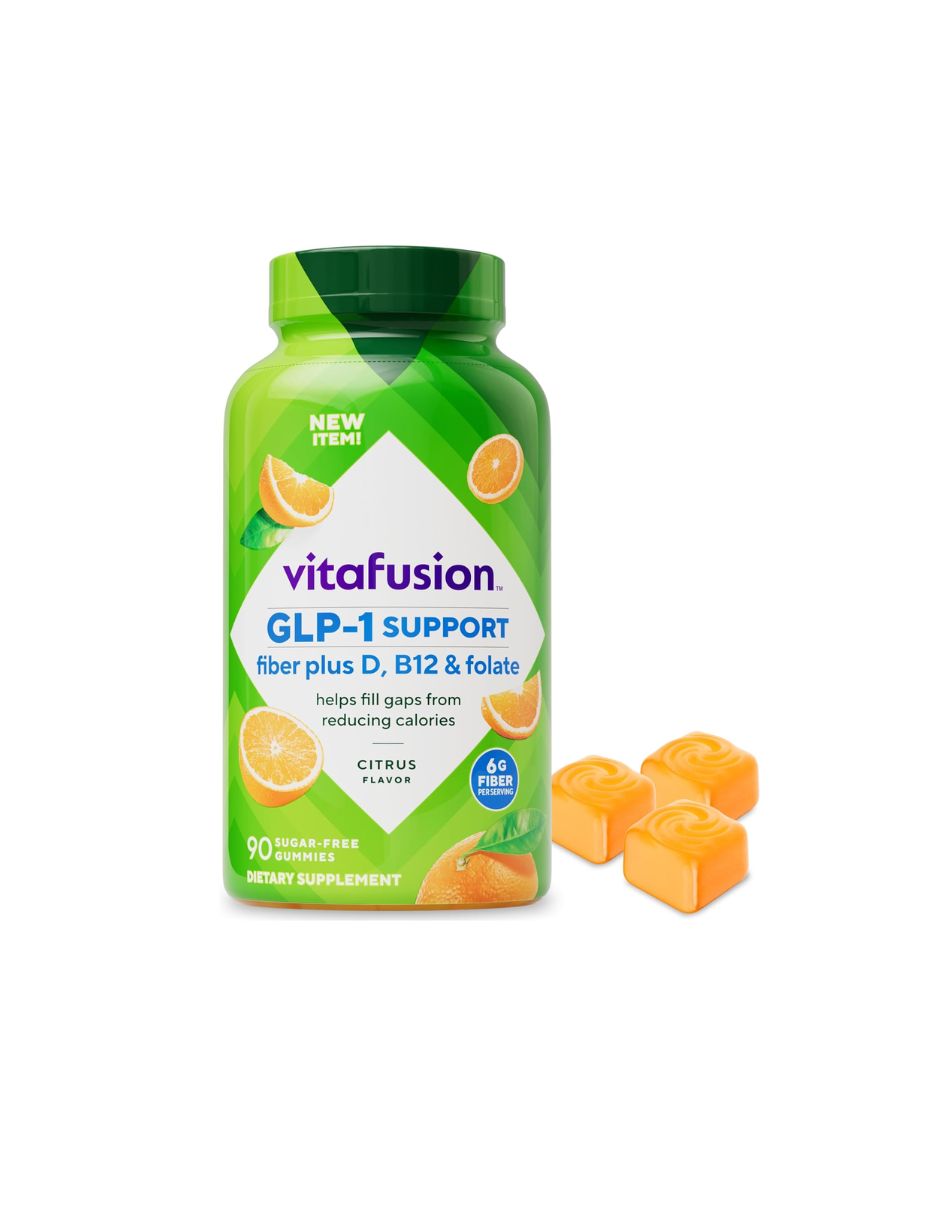 Gomitas Vitafusion Fibra Vitaminas D3 B12 90 Unidades