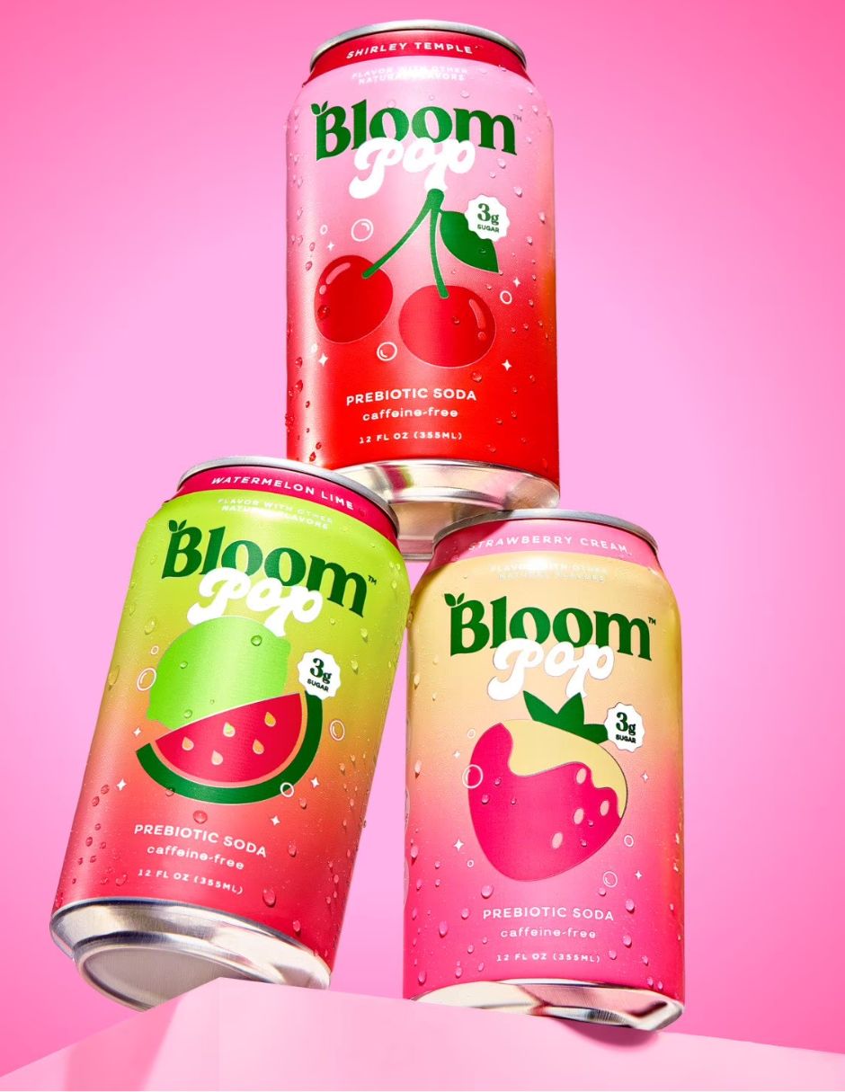 Refresco Prebiótico Bloom Pop Surtido 15 Latas 355 ml