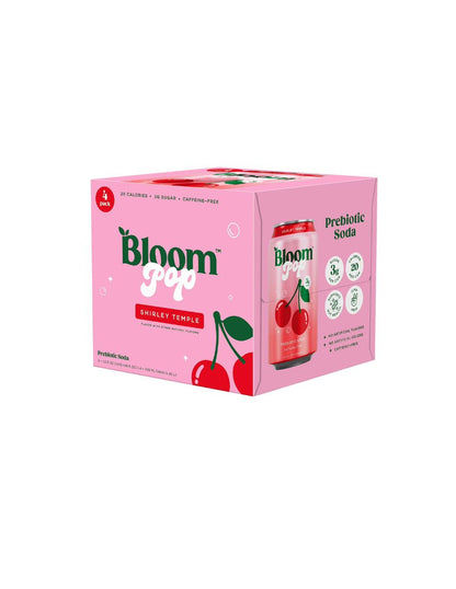 Refresco Prebiótico Bloom Pop Shirley Temple 355 ml