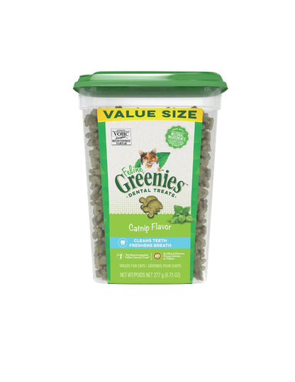 Premios Dentales Greenies Hierba Gatera Gato 276 g
