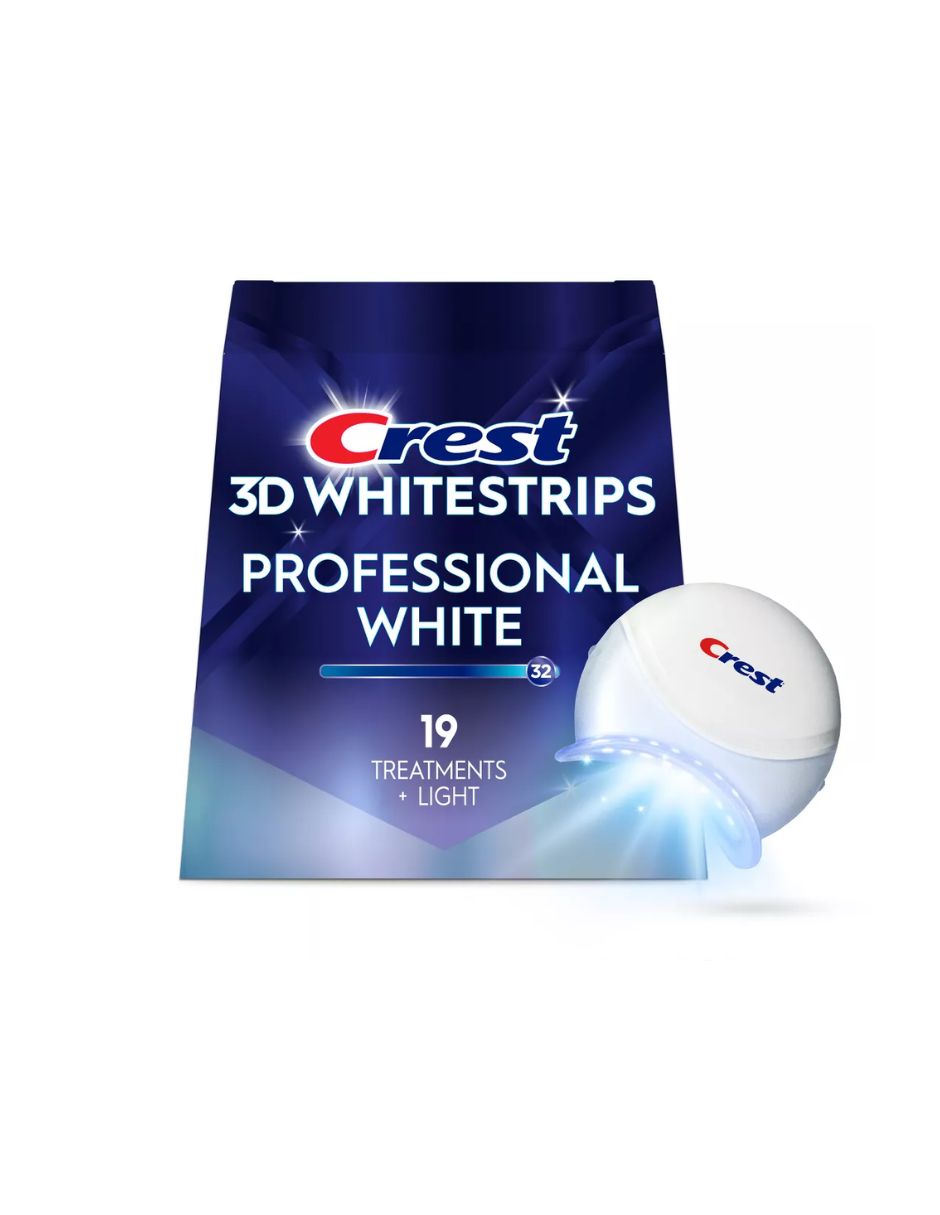 Blanqueamiento Dental Crest Whitestrips Luz 19 Usos
