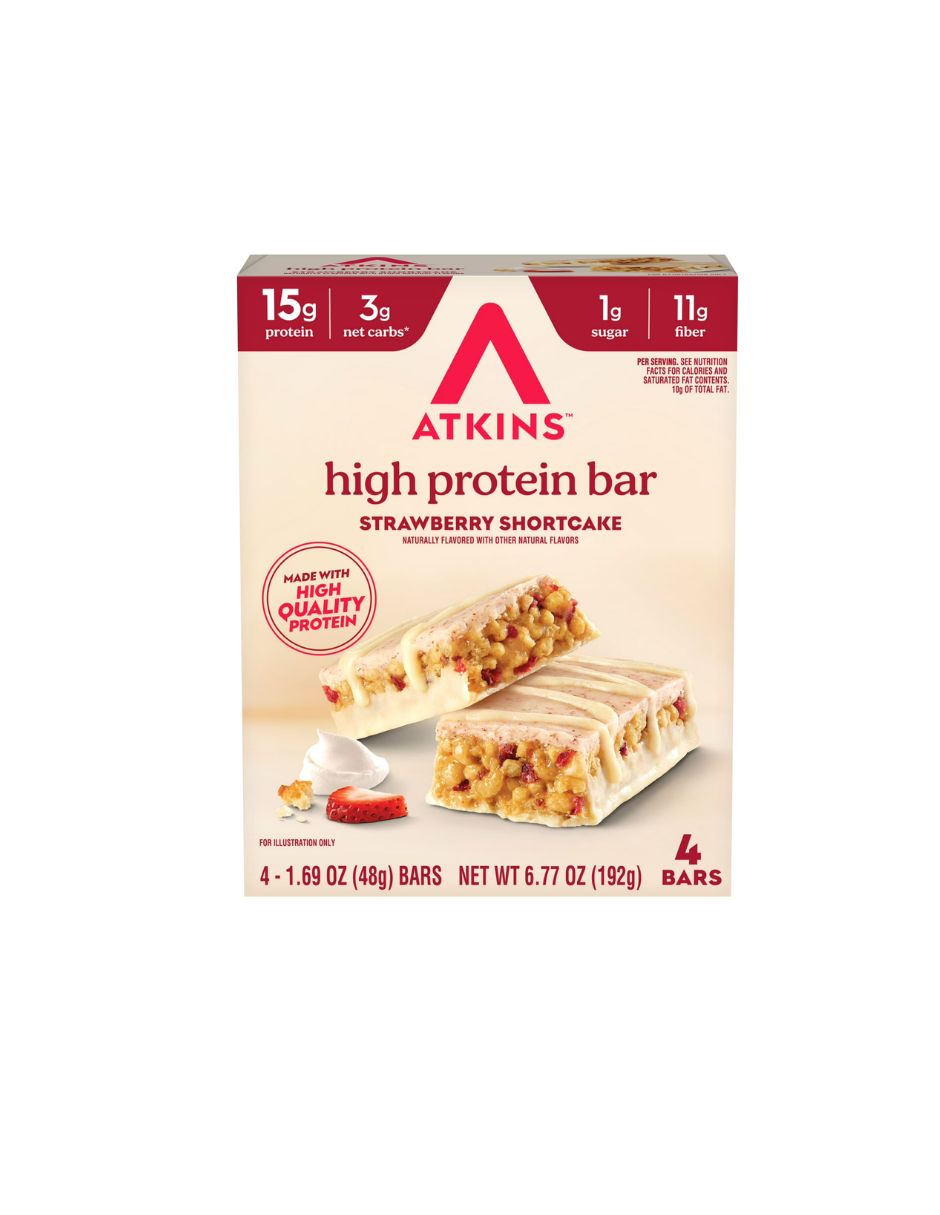 Barras Atkins Alta Proteína Bajo Azúcar 240 g (variedad)