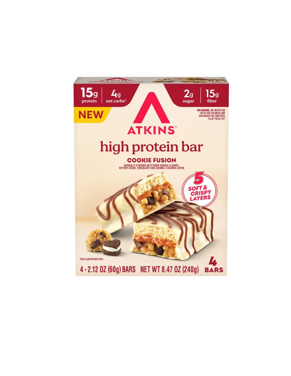 Barras Atkins Alta Proteína Bajo Azúcar 240 g (variedad)