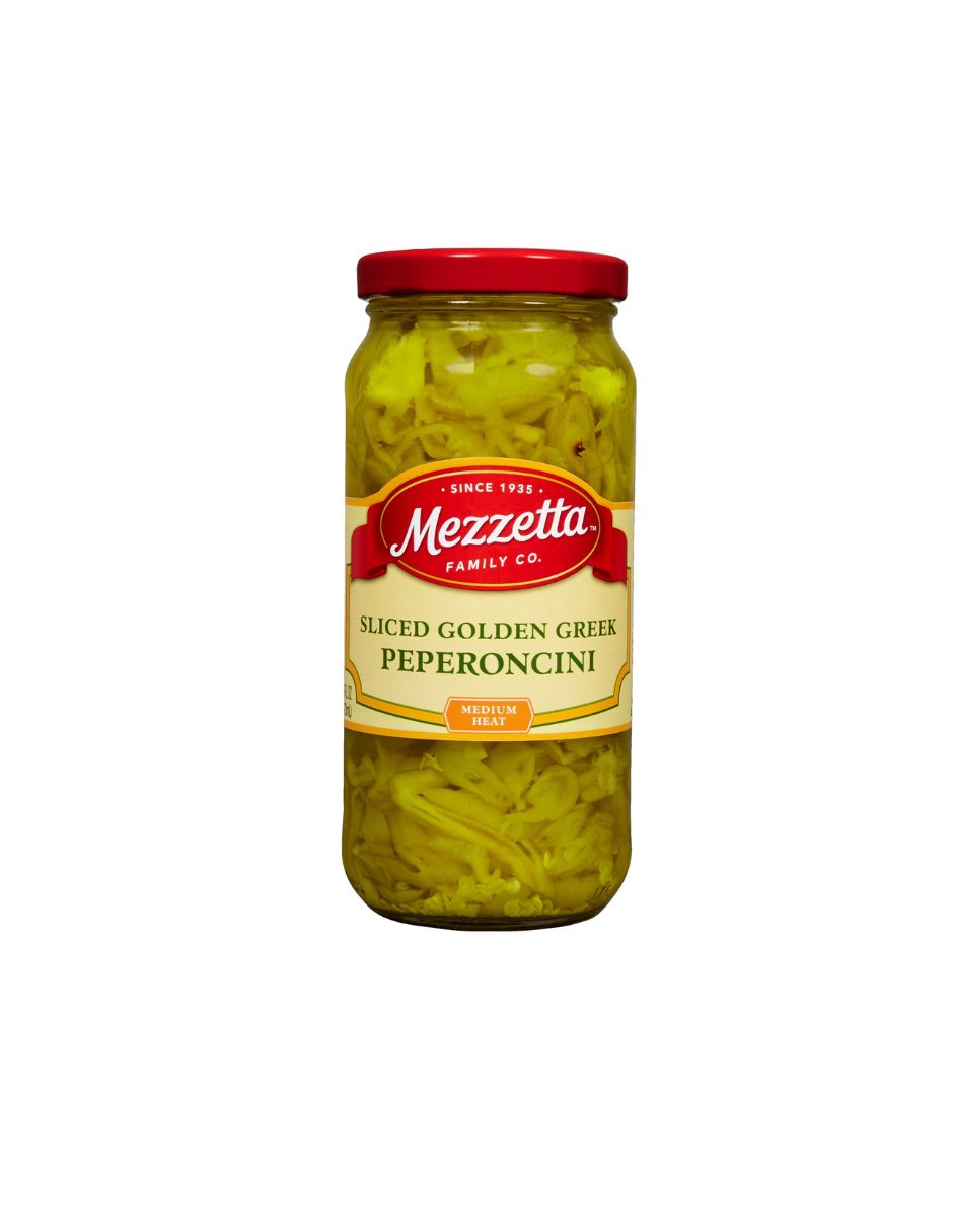 Peperoncini Griego Mezzetta Rebanado 473 ml