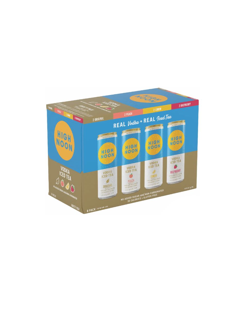 High Noon Té con Vodka Surtido 8 Latas 355 ml