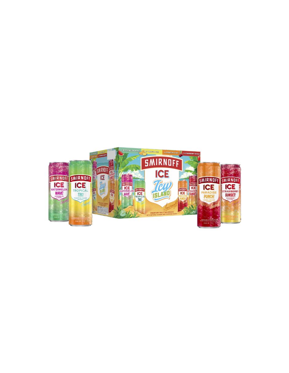 Smirnoff Ice Icy Island Surtido 12 Latas