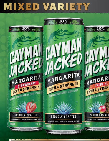 Cayman Jacked Margarita Surtido 12 Latas