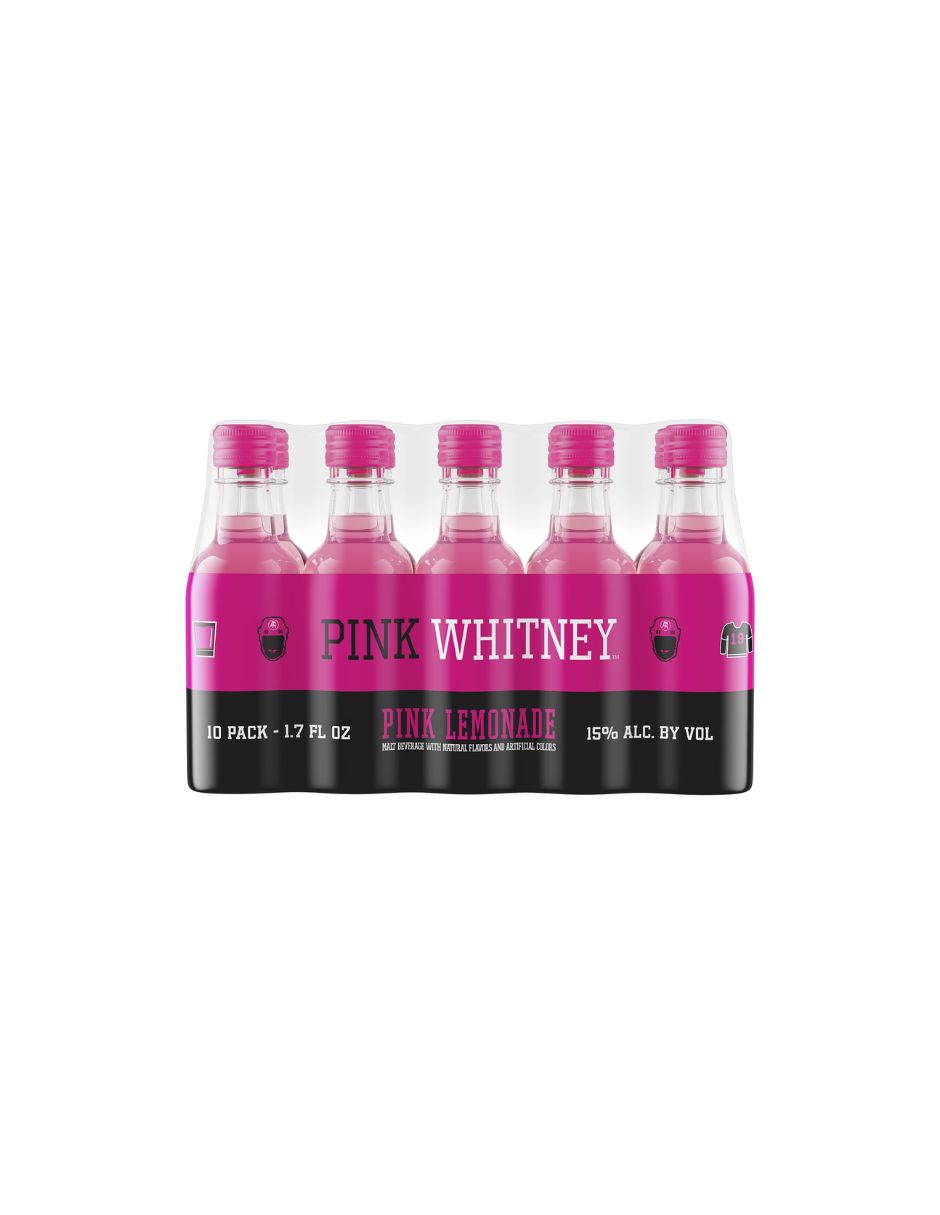 Pink Whitney Limonada Rosa 10 Botellas de 50 ml