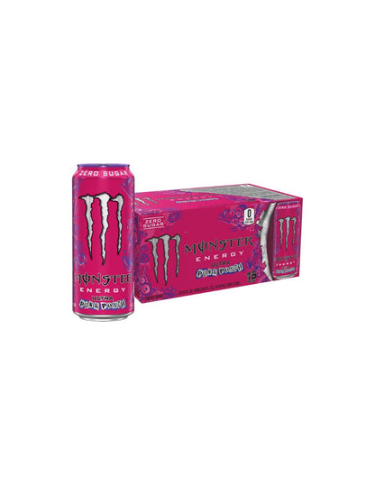 Monster Ultra Punk Punch Sin Azúcar 15 Latas 7.1 L