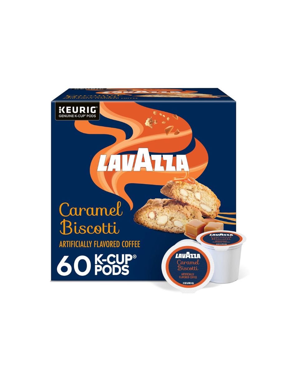Cápsulas Lavazza Caramel Biscotti K-Cup 60 cups