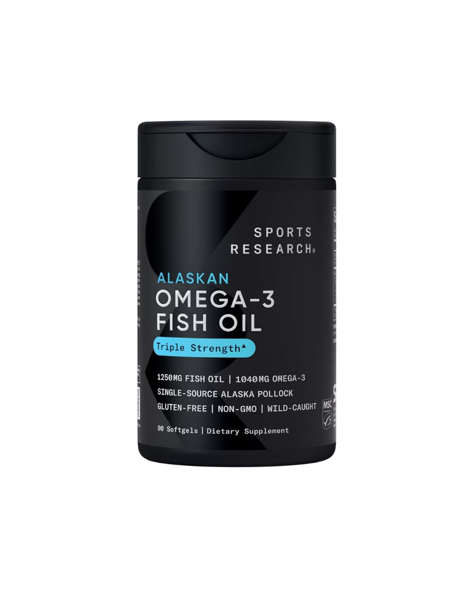 Omega 3 Sports Research 1250 mg 90 Cápsulas