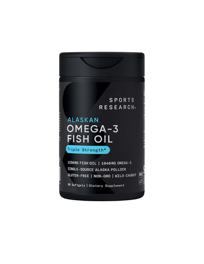Omega 3 Sports Research 1250 mg 90 Cápsulas