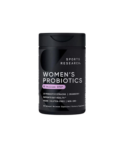 Probióticos Sports Research Mujeres 65 Mil MM UFC 30 Caps